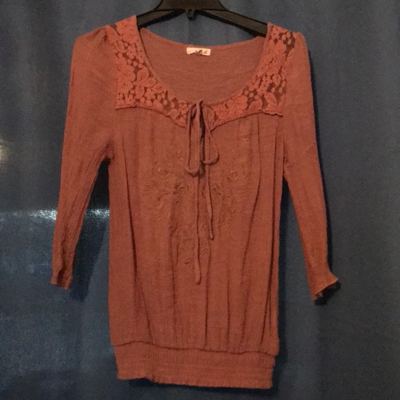mine Tops - Mauve top